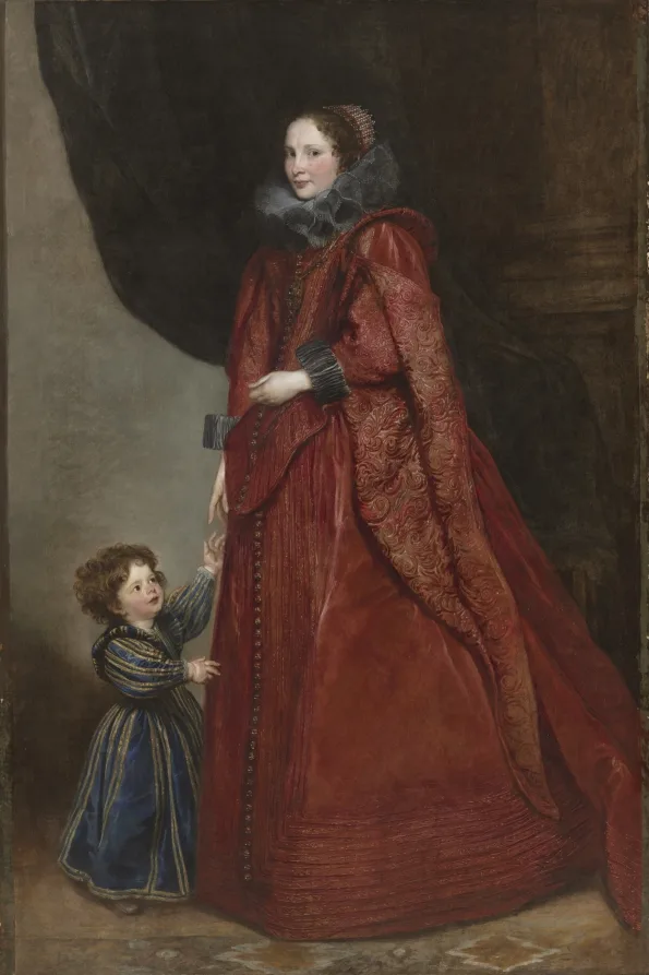 Portrait of Anthony van Dyck, contemporary artist