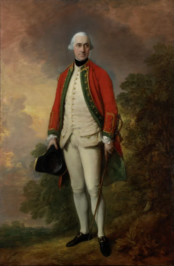 Portrait of Thomas Gainsborough, contemporary artist