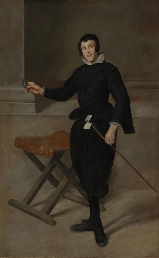 Portrait of Diego Velazquez, contemporary artist