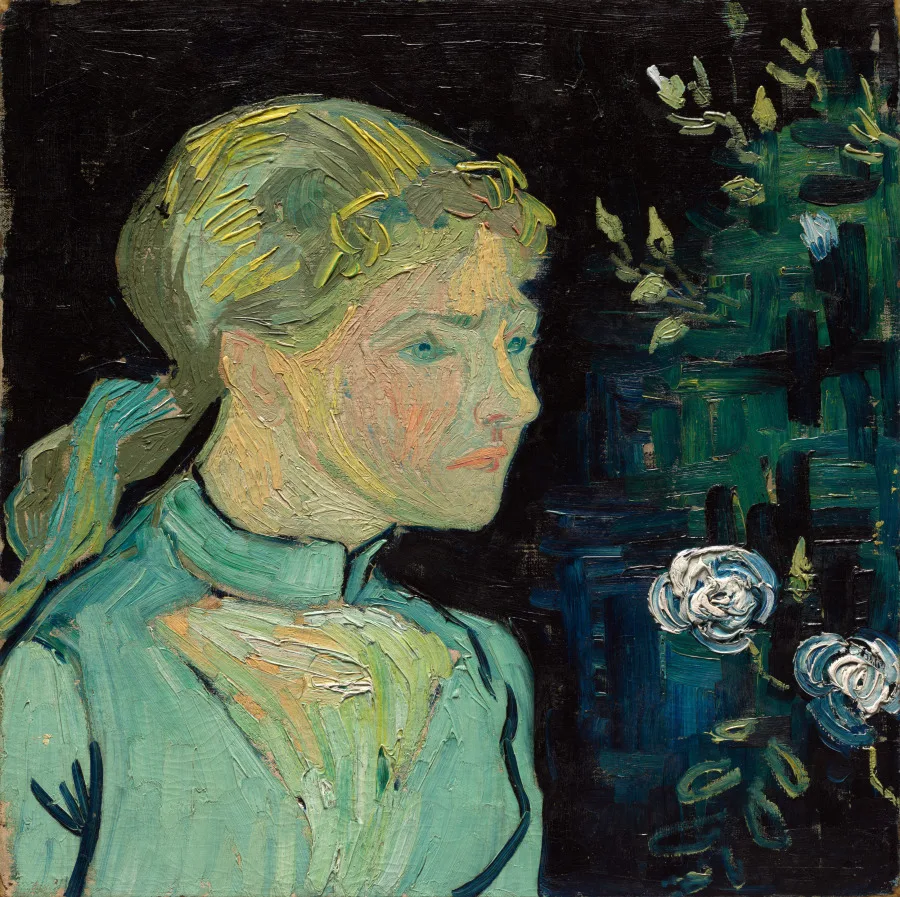 Portrait of Vincent van Gogh, contemporary artist