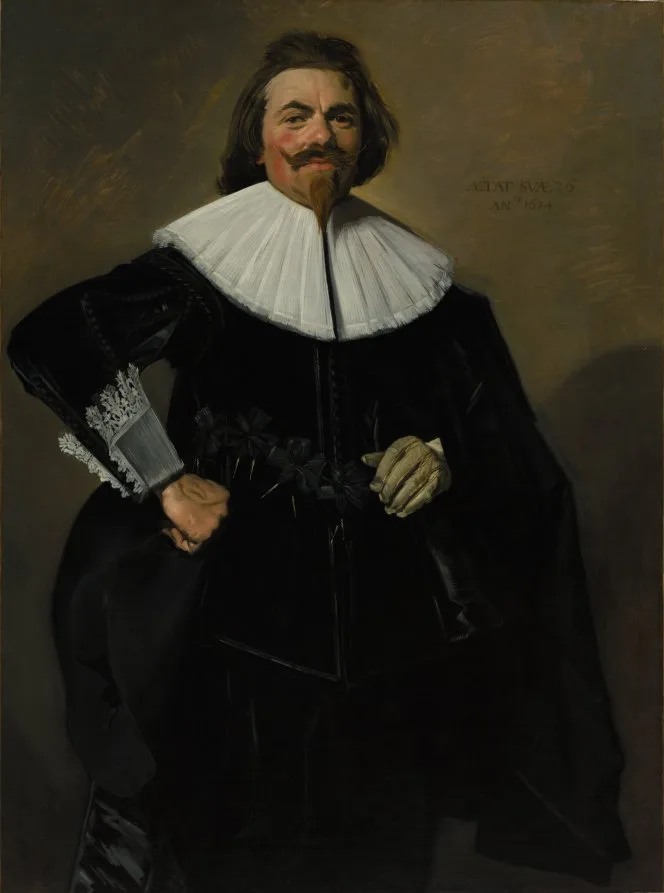 Portrait of Frans Hals, contemporary artist